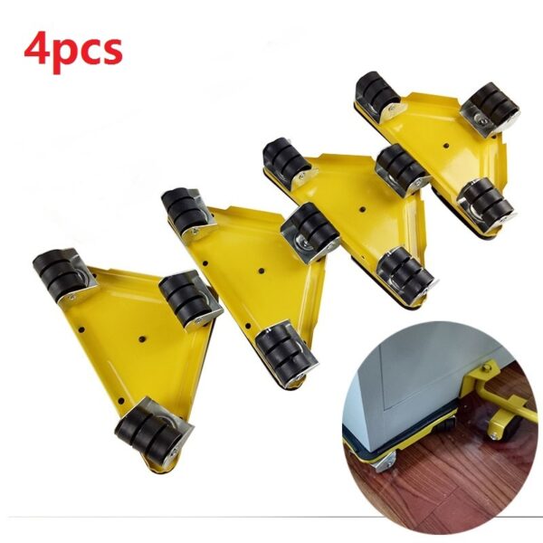 Professional Furniture Transport Moving Lifter Tool Mover Device 5PCS per Set - Image 9