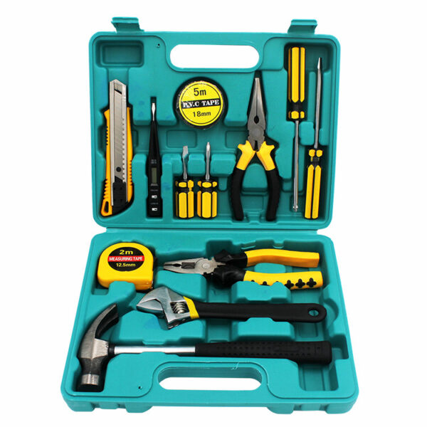 13-Piece Multifunctional Hardware Tool Set, Gift Combination Tool Box, Dual-Use Pliers For Car And Home - Image 3